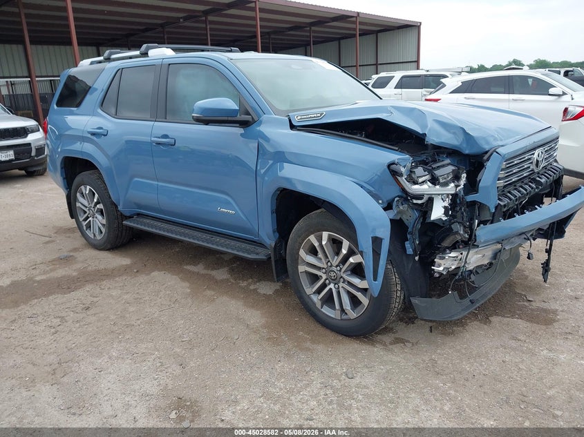 2025 Toyota 4runner VIN JTEVB5BR4S5024490 IAAI salvage auction — FRONT END, Salvage Title, sold $33,550 on 2026-07-30 (photo 1)