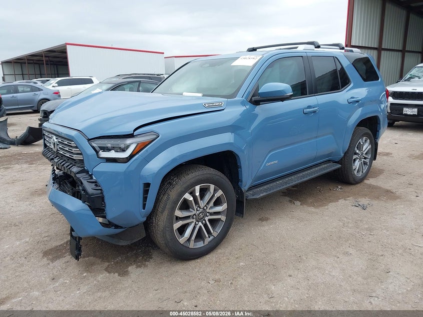 2025 Toyota 4runner VIN JTEVB5BR4S5024490 IAAI salvage auction — FRONT END, Salvage Title, sold $33,550 on 2026-07-30 (photo 2)
