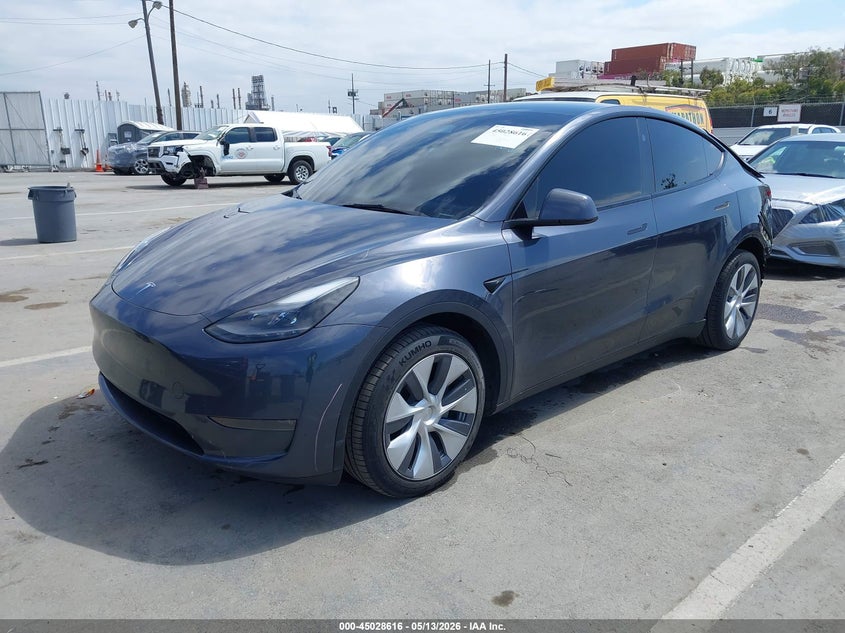2023 Tesla Model y VIN 7SAYGDEE6PA198153 IAAI salvage auction — REAR END, Salvage (California), sold $11,350 on 2026-07-16 (photo 2)