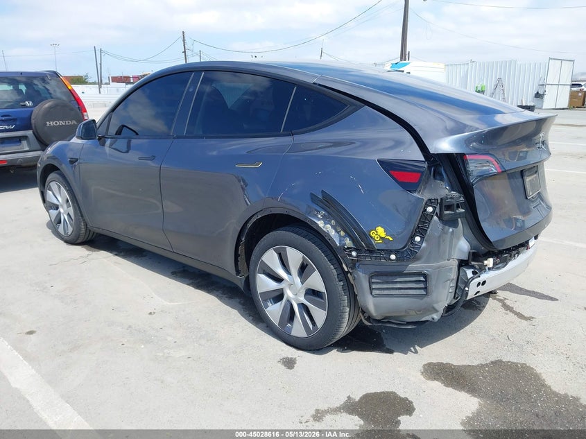 2023 Tesla Model y VIN 7SAYGDEE6PA198153 IAAI salvage auction — REAR END, Salvage (California), sold $11,350 on 2026-07-16 (photo 3)
