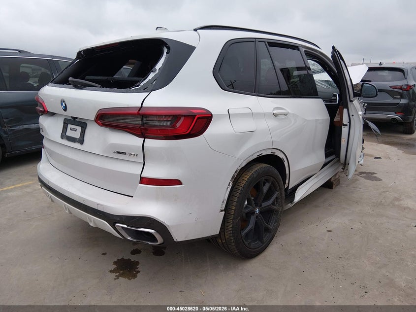 2019 BMW X5 VIN 5UXCR6C54KLL62457 IAAI salvage auction — ROLLOVER, Salvage Title, sold $350 on 2026-07-28 (photo 4)
