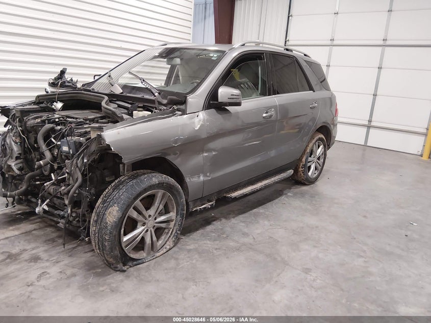 2015 Mercedes-benz M-klasse VIN 4JGDA5JB3FA467648 IAAI salvage auction — ENGINE DAMAGE, Salvage (Colorado), sold $925 on 2026-07-20 (photo 2)