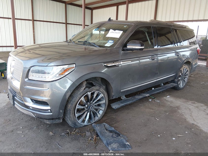 2021 Lincoln Navigator VIN 5LMJJ3LT1MEL17215 IAAI salvage auction — SIDE, Salvage (Texas), sold $7,000 on 2026-07-21 (photo 2)