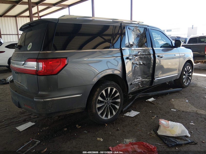2021 Lincoln Navigator VIN 5LMJJ3LT1MEL17215 IAAI salvage auction — SIDE, Salvage (Texas), sold $7,000 on 2026-07-21 (photo 4)