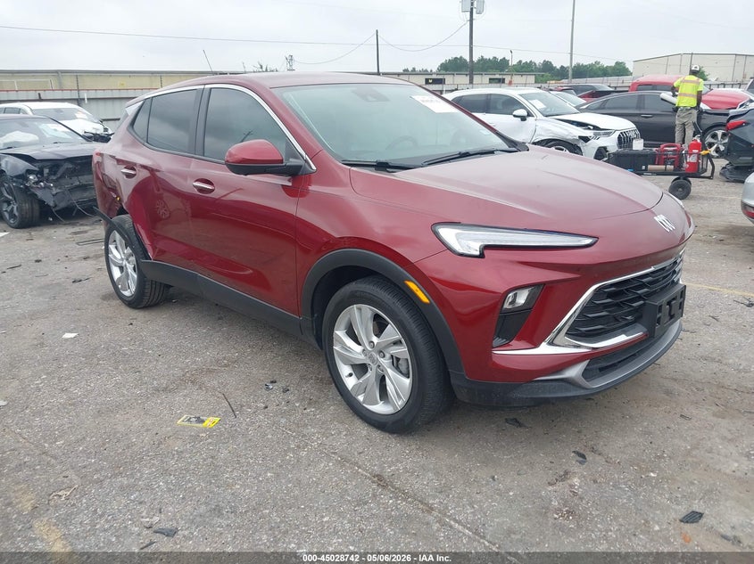 2025 Buick Encore gx VIN KL4AMBSL3SB008025 IAAI salvage auction — LEFT SIDE, Original (Texas), sold $5,300 on 2026-07-15 (photo 1)