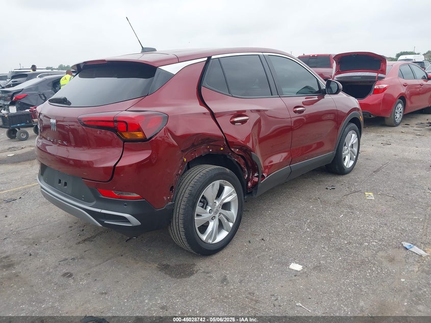 2025 Buick Encore gx VIN KL4AMBSL3SB008025 IAAI salvage auction — LEFT SIDE, Original (Texas), sold $5,300 on 2026-07-15 (photo 4)