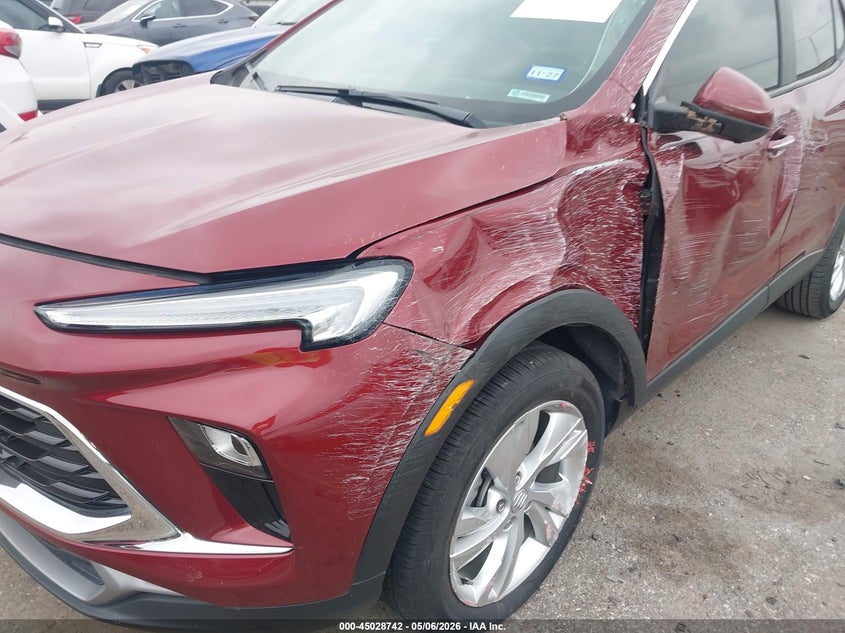 2025 Buick Encore gx VIN KL4AMBSL3SB008025 IAAI salvage auction — LEFT SIDE, Original (Texas), sold $5,300 on 2026-07-15 (photo 6)