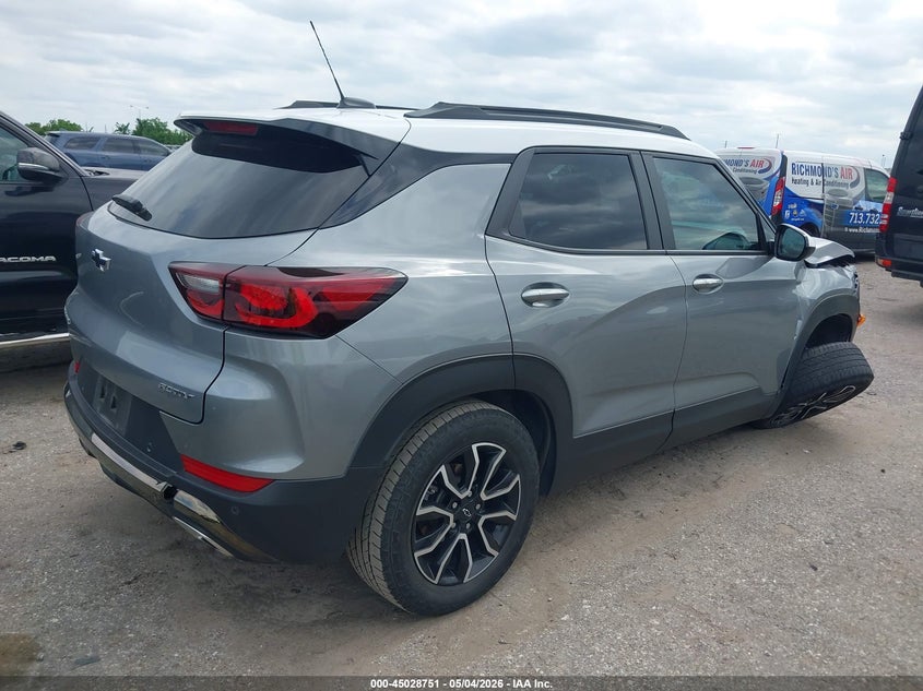 2024 Chevrolet Trailblazer VIN KL79MVSL1RB143487 IAAI salvage auction — FRONT END, Salvage (Texas), sold $3,250 on 2026-07-22 (photo 4)