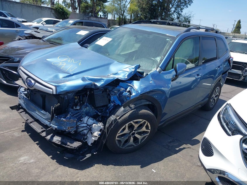 2021 Subaru Forester VIN JF2SKAFC2MH429966 IAAI salvage auction — LEFT FRONT, Salvage Title, sold $1,600 on 2026-07-15 (photo 2)