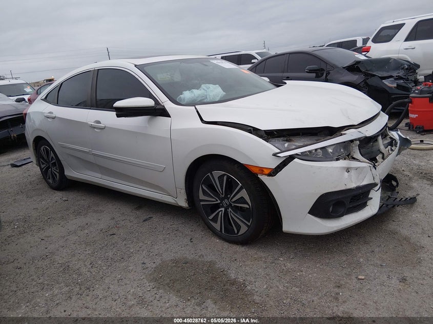 2018 Honda Civic VIN JHMFC1F75JX003771 IAAI salvage auction — FRONT END, Junk (Oklahoma), sold $3,000 on 2026-07-07 (photo 1)