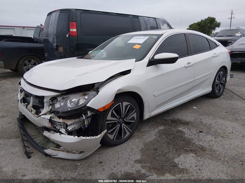 2018 Honda Civic VIN JHMFC1F75JX003771 IAAI salvage auction — FRONT END, Junk (Oklahoma), sold $3,000 on 2026-07-07 (photo 2)