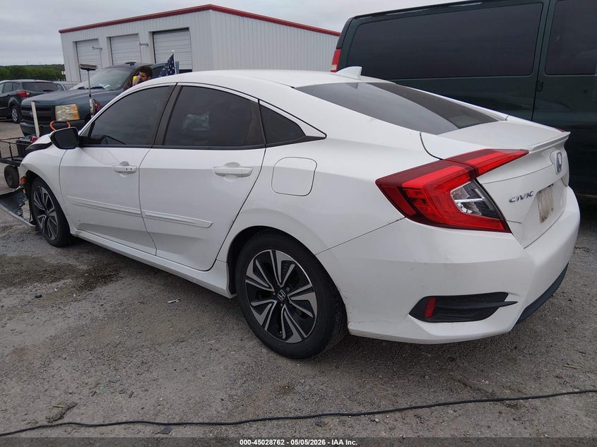 2018 Honda Civic VIN JHMFC1F75JX003771 IAAI salvage auction — FRONT END, Junk (Oklahoma), sold $3,000 on 2026-07-07 (photo 3)