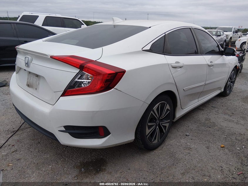 2018 Honda Civic VIN JHMFC1F75JX003771 IAAI salvage auction — FRONT END, Junk (Oklahoma), sold $3,000 on 2026-07-07 (photo 4)