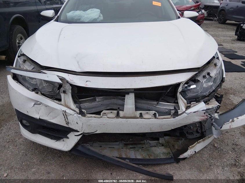 2018 Honda Civic VIN JHMFC1F75JX003771 IAAI salvage auction — FRONT END, Junk (Oklahoma), sold $3,000 on 2026-07-07 (photo 6)