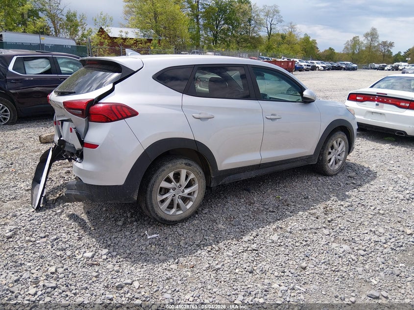2019 Hyundai Tucson VIN KM8J2CA47KU877397 IAAI salvage auction — REAR END, Salvage Title, sold $2,400 on 2026-07-29 (photo 4)