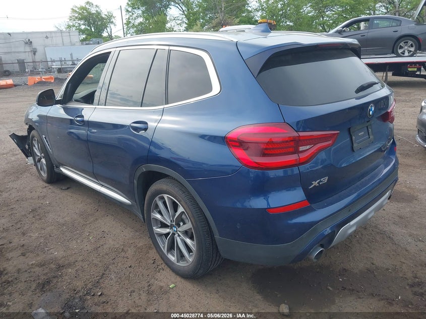 2019 BMW X3 VIN 5UXTR9C54KLD95415 IAAI salvage auction — FRONT END, Salvage (Massachusetts), sold $8,300 on 2026-07-16 (photo 3)