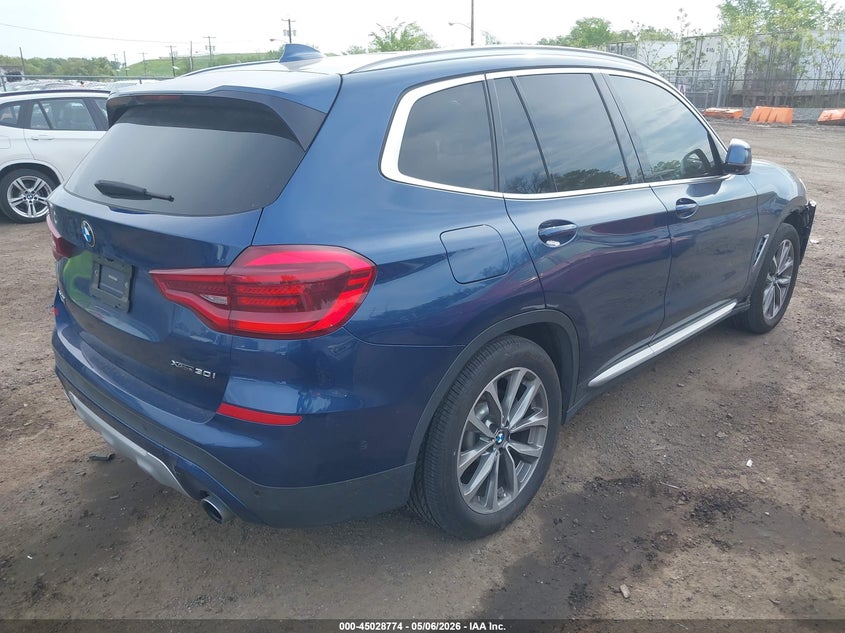 2019 BMW X3 VIN 5UXTR9C54KLD95415 IAAI salvage auction — FRONT END, Salvage (Massachusetts), sold $8,300 on 2026-07-16 (photo 4)
