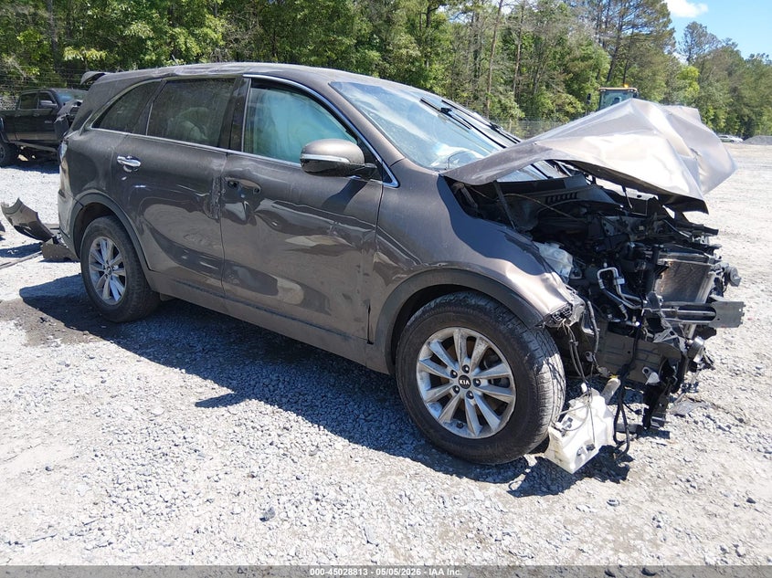 2019 Kia Sorento VIN 5XYPG4A57KG484693 IAAI salvage auction — ROLLOVER, Salvage (South Carolina), sold $25 on 2026-07-21 (photo 1)