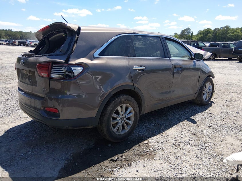 2019 Kia Sorento VIN 5XYPG4A57KG484693 IAAI salvage auction — ROLLOVER, Salvage (South Carolina), sold $25 on 2026-07-21 (photo 4)