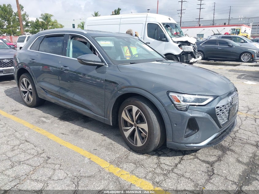 2024 Audi Q8 VIN WA15AAGE7RB040601 IAAI salvage auction — LEFT SIDE, Salvage (California), sold $17,800 on 2026-07-21 (photo 1)