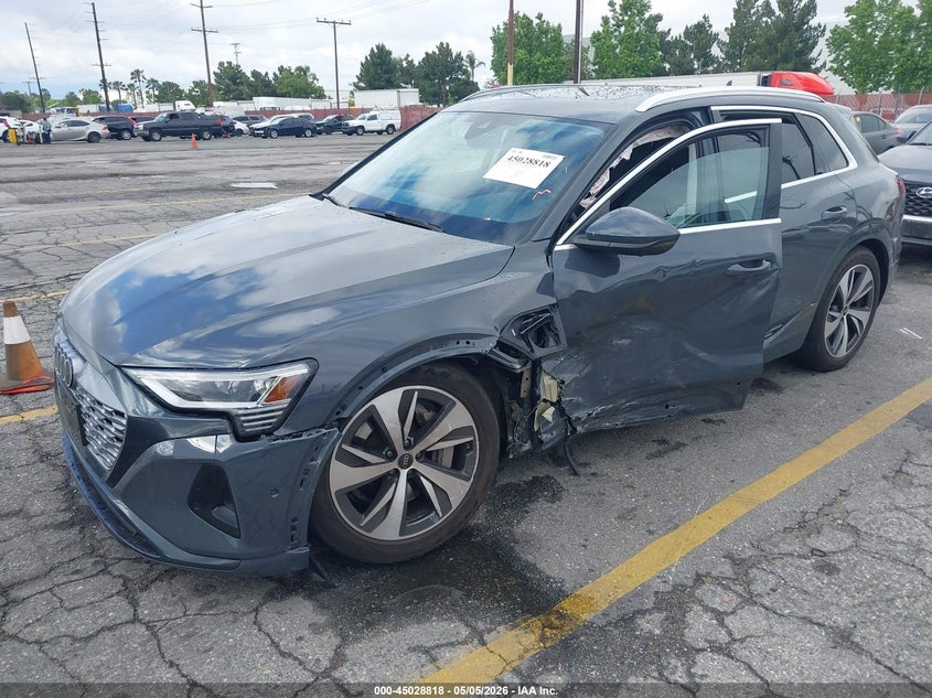 2024 Audi Q8 VIN WA15AAGE7RB040601 IAAI salvage auction — LEFT SIDE, Salvage (California), sold $17,800 on 2026-07-21 (photo 2)