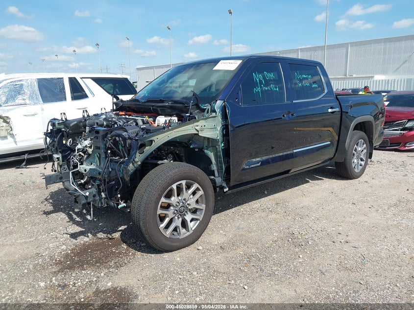 2025 Toyota Tundra VIN 5TFMC5DB9SX098781 IAAI salvage auction — FRONT END, Original (Texas), sold $12,100 on 2026-07-23 (photo 2)
