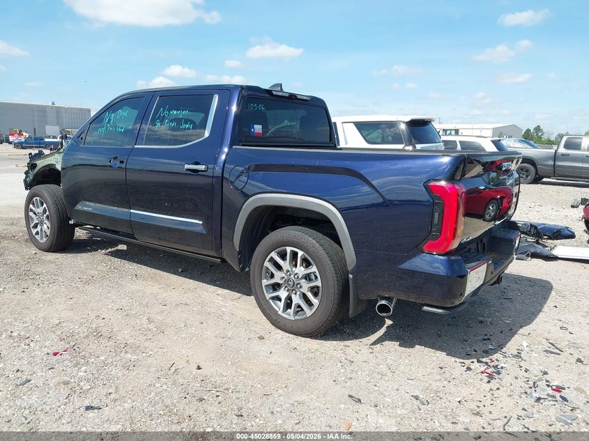 2025 Toyota Tundra VIN 5TFMC5DB9SX098781 IAAI salvage auction — FRONT END, Original (Texas), sold $12,100 on 2026-07-23 (photo 3)