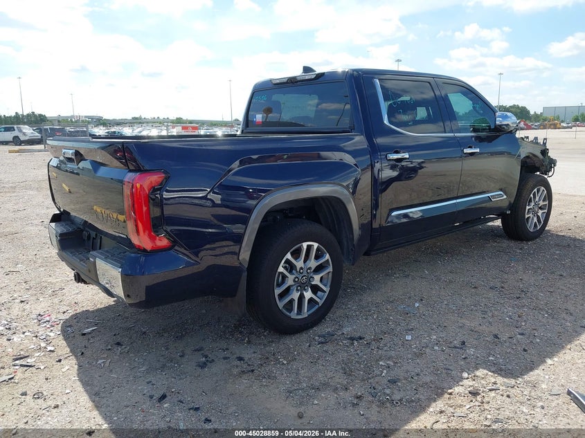 2025 Toyota Tundra VIN 5TFMC5DB9SX098781 IAAI salvage auction — FRONT END, Original (Texas), sold $12,100 on 2026-07-23 (photo 4)