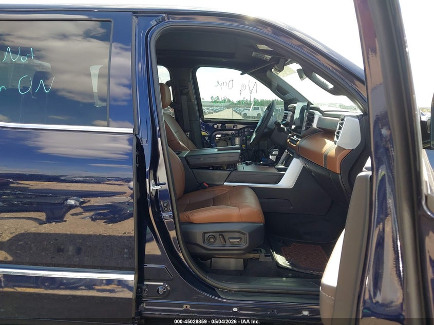 2025 Toyota Tundra VIN 5TFMC5DB9SX098781 IAAI salvage auction — FRONT END, Original (Texas), sold $12,100 on 2026-07-23 (photo 5)