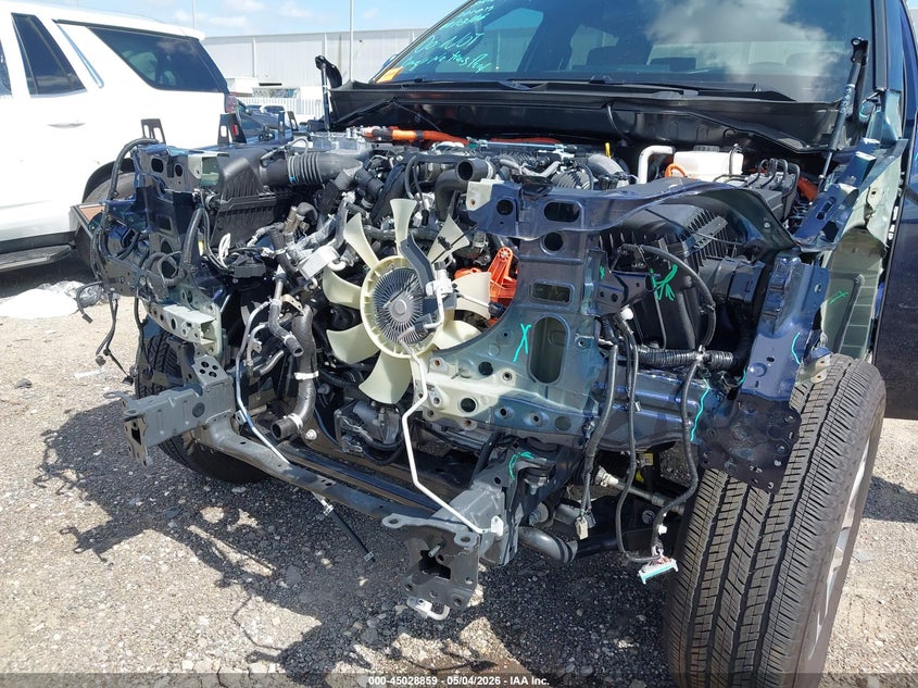 2025 Toyota Tundra VIN 5TFMC5DB9SX098781 IAAI salvage auction — FRONT END, Original (Texas), sold $12,100 on 2026-07-23 (photo 6)
