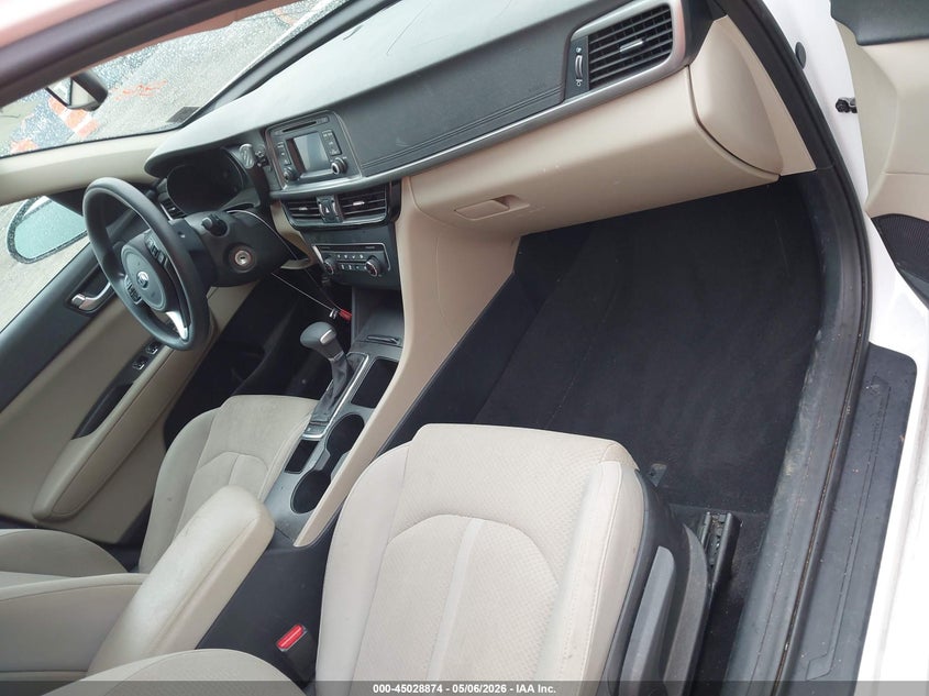 2016 Kia Optima VIN 5XXGT4L34GG006699 IAAI salvage auction — UNKNOWN, Clear (Virginia), sold $775 on 2026-07-14 (photo 5)