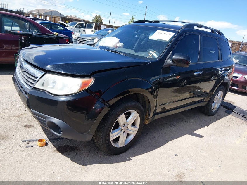 2010 Subaru Forester VIN JF2SH6CC6AH770573 IAAI salvage auction — FRONT & REAR, Salvage (Colorado), sold $425 on 2026-07-14 (photo 2)