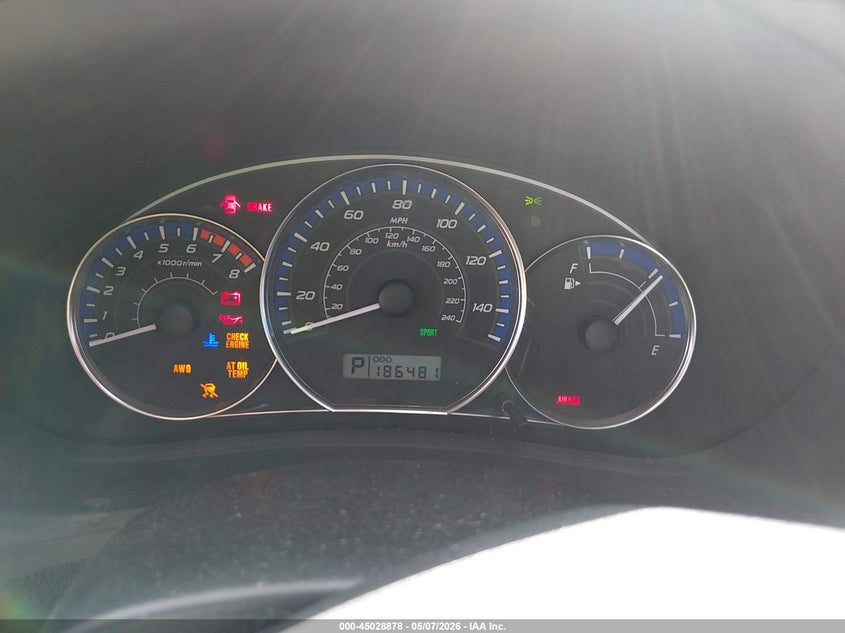 2010 Subaru Forester VIN JF2SH6CC6AH770573 IAAI salvage auction — FRONT & REAR, Salvage (Colorado), sold $425 on 2026-07-14 (photo 7)