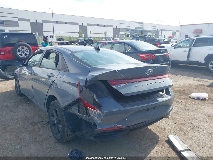 2021 Hyundai Elantra VIN KMHLS4AG4MU129511 IAAI salvage auction — FRONT END, Salvage (Texas), sold $2,550 on 2026-08-01 (photo 3)