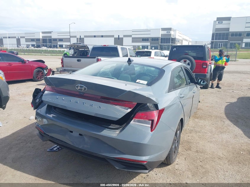 2021 Hyundai Elantra VIN KMHLS4AG4MU129511 IAAI salvage auction — FRONT END, Salvage (Texas), sold $2,550 on 2026-08-01 (photo 4)