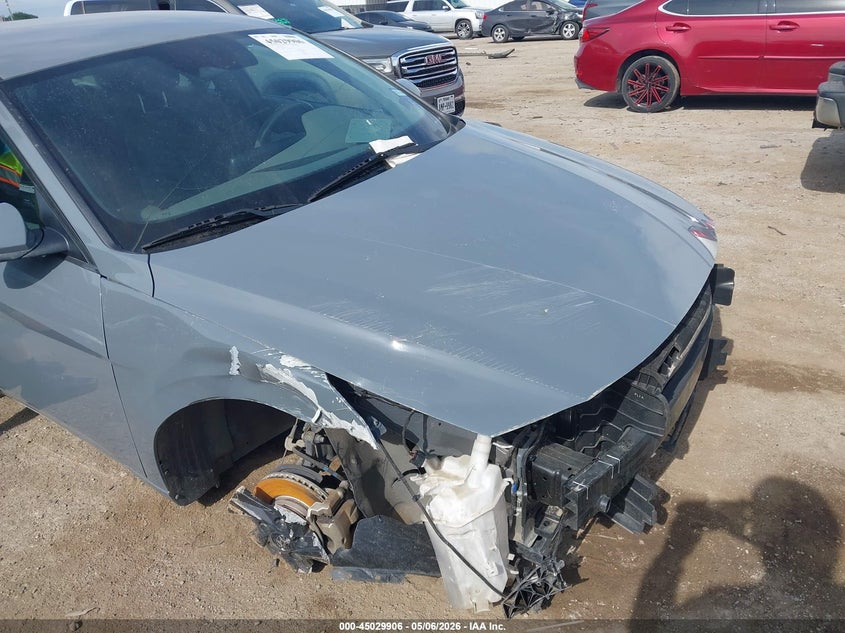 2021 Hyundai Elantra VIN KMHLS4AG4MU129511 IAAI salvage auction — FRONT END, Salvage (Texas), sold $2,550 on 2026-08-01 (photo 6)