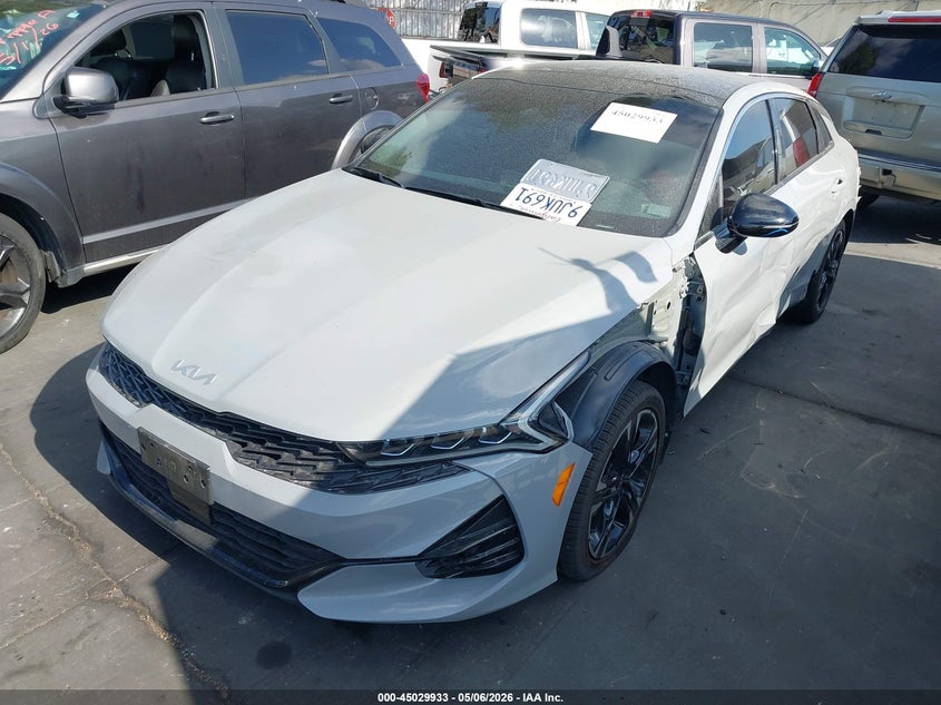 2024 Kia K5 VIN 5XXG64J2XRG251317 IAAI salvage auction — LEFT SIDE, Salvage Certificate (California), sold $7,200 on 2026-07-29 (photo 2)
