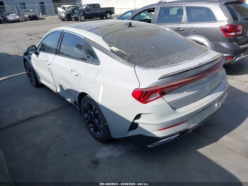 2024 Kia K5 VIN 5XXG64J2XRG251317 IAAI salvage auction — LEFT SIDE, Salvage Certificate (California), sold $7,200 on 2026-07-29 (photo 3)