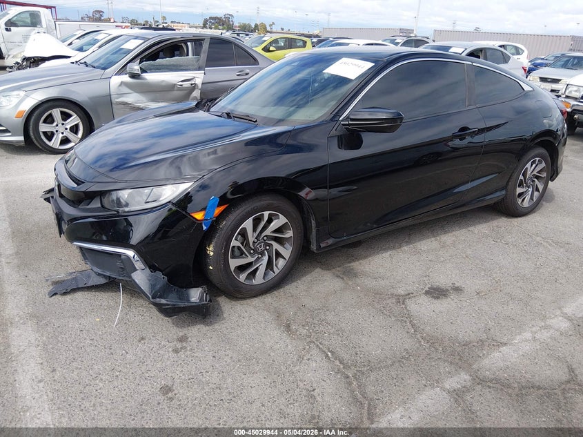 2020 Honda Civic VIN 2HGFC4B60LH303856 IAAI salvage auction — FRONT END, Salvage (California), sold $3,225 on 2026-07-09 (photo 2)