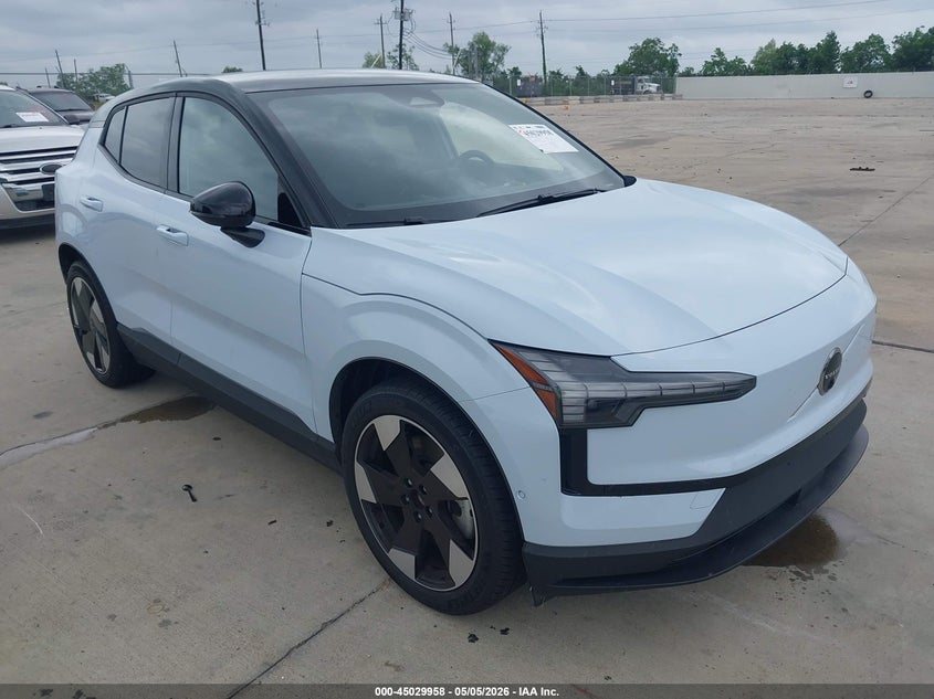 2025 Volvo Ex30 VIN YV4EK3ZL6S2604008 IAAI salvage auction — WATER/FLOOD, Salvage (Texas), sold $9,100 on 2026-07-23 (photo 1)