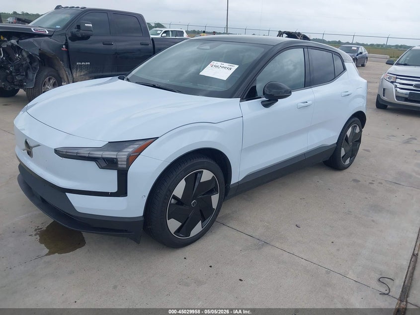 2025 Volvo Ex30 VIN YV4EK3ZL6S2604008 IAAI salvage auction — WATER/FLOOD, Salvage (Texas), sold $9,100 on 2026-07-23 (photo 2)