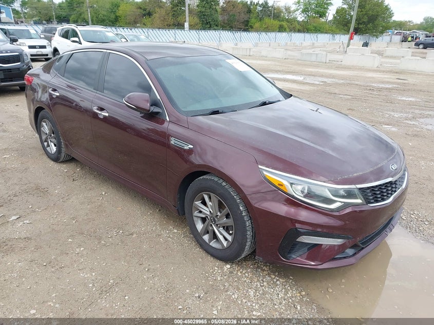 2019 Kia Optima VIN 5XXGT4L31KG345865 IAAI salvage auction — REPOSSESSION, Salvage (Illinois), sold $575 on 2026-07-07 (photo 1)