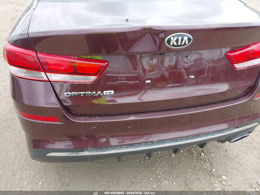 2019 Kia Optima VIN 5XXGT4L31KG345865 IAAI salvage auction — REPOSSESSION, Salvage (Illinois), sold $575 on 2026-07-07 (photo 6)
