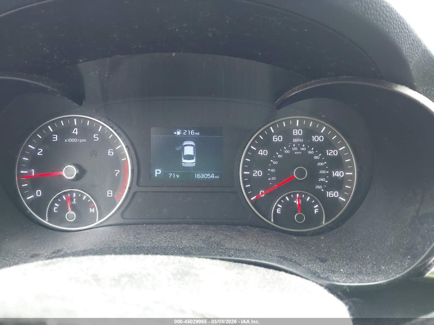 2019 Kia Optima VIN 5XXGT4L31KG345865 IAAI salvage auction — REPOSSESSION, Salvage (Illinois), sold $575 on 2026-07-07 (photo 7)