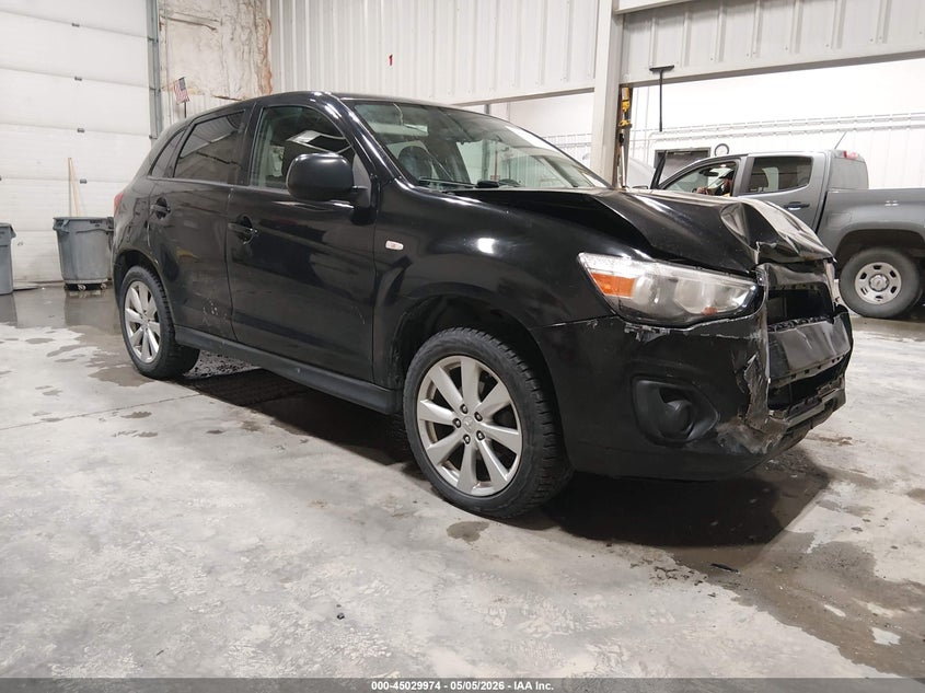 2015 Mitsubishi Outlander sport VIN 4A4AR3AU7FE013393 IAAI salvage auction — NORMAL WEAR, Original - Reconstructed (Alaska), sold $100 on 2026-07-10 (photo 1)