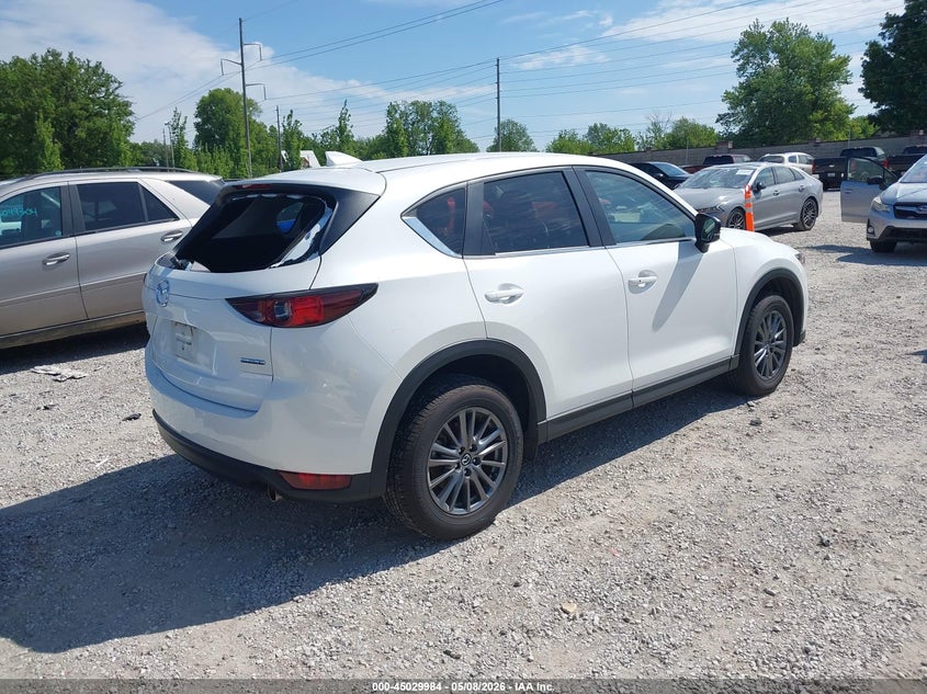 2021 Mazda Cx-5 VIN JM3KFBCM0M0320871 IAAI salvage auction — HAIL, Salvage (Missouri), sold $8,225 on 2026-07-20 (photo 4)
