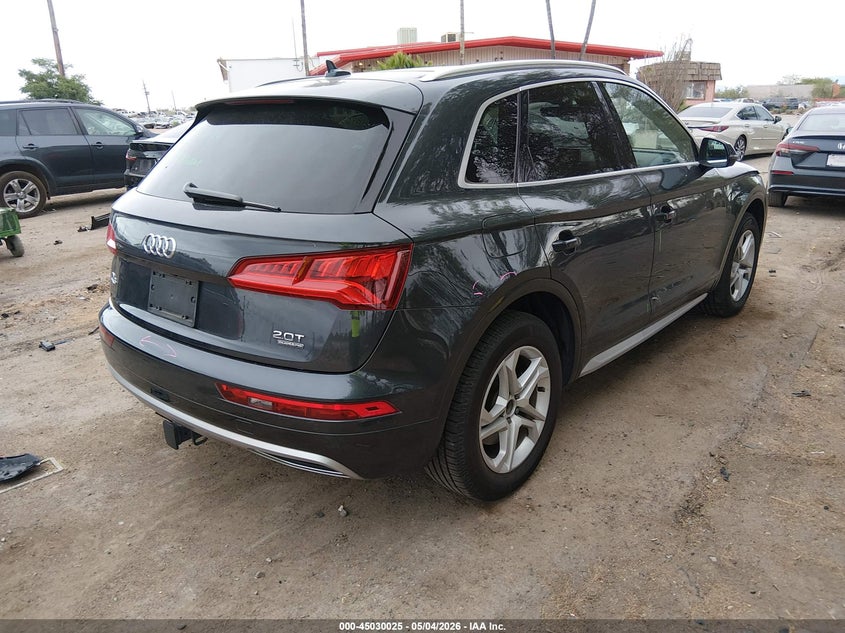 2018 Audi Q5 VIN WA1BNAFY8J2213033 IAAI salvage auction — RIGHT FRONT, Salvage (Arizona), sold $8,200 on 2026-07-09 (photo 4)