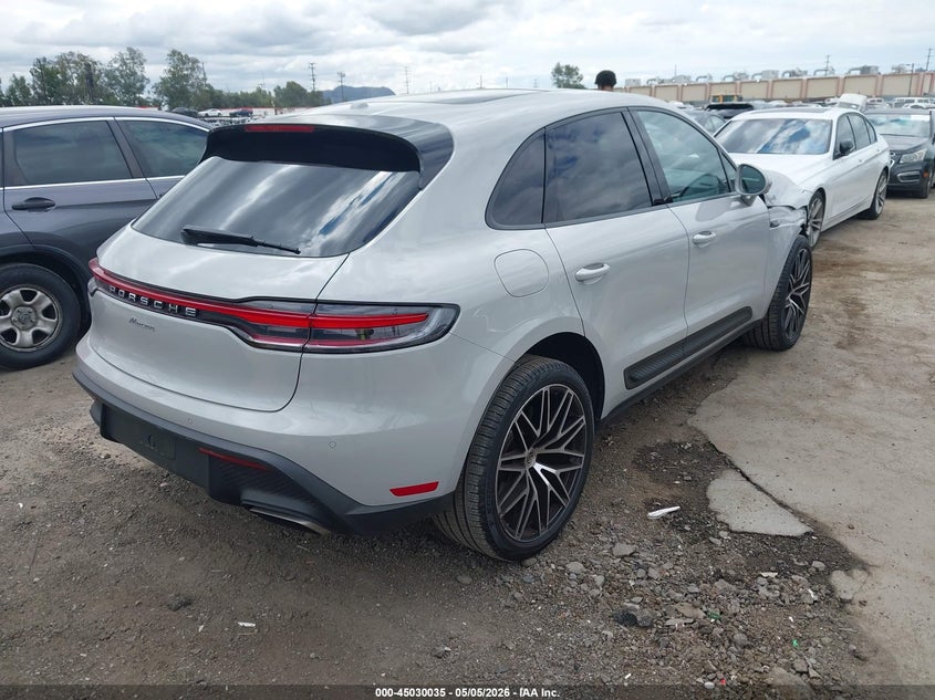 2025 Porsche Macan VIN WP1AA2A52SLB00205 IAAI salvage auction — FRONT END, Salvage Title, sold $33,000 on 2026-08-10 (photo 4)