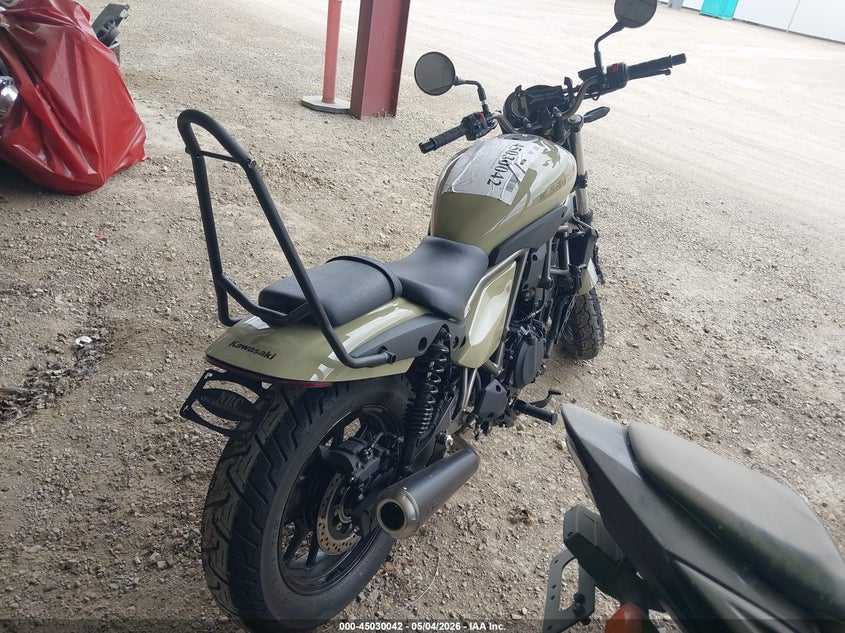 2025 Kawasaki VIN ML5ELFA19SDA26712 IAAI salvage auction — FRONT END, Salvage (California), sold $125 on 2026-07-22 (photo 4)