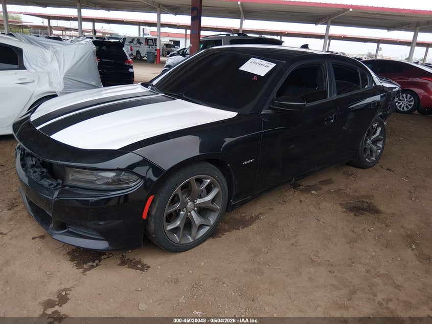 2015 Dodge Charger VIN 2C3CDXCT4FH738523 IAAI salvage auction — REAR END, Salvage (Arizona), sold $3,100 on 2026-07-10 (photo 2)